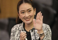 on her election as new prime minister of thailand